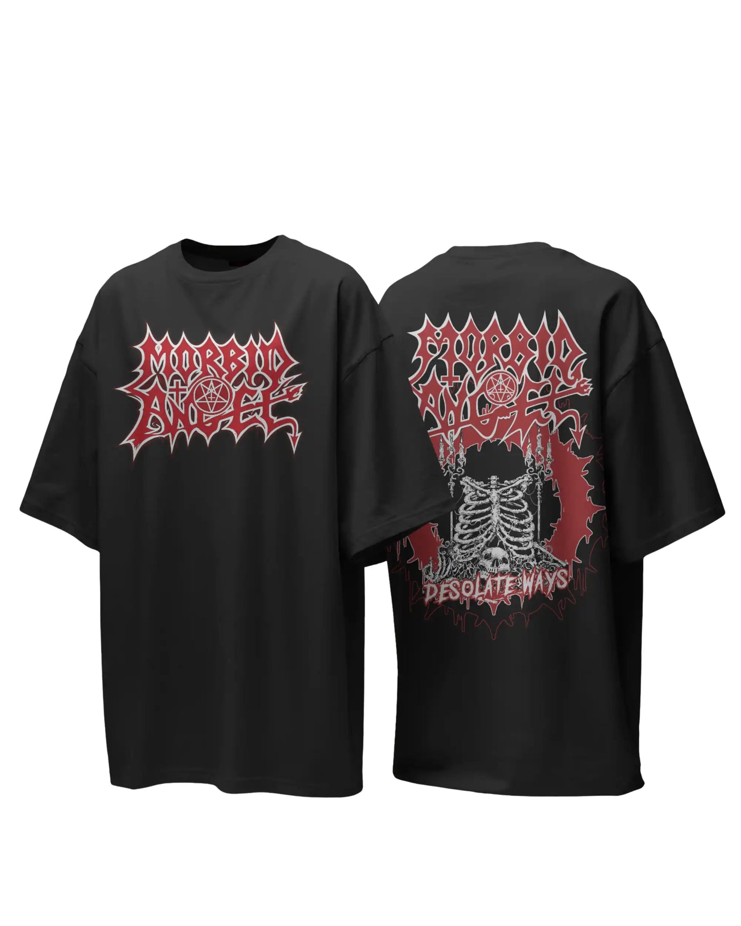 Morbid Angel Oversize T-Shirt 240 GSM – Iconic Music Legends Tee