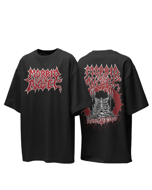 Morbid Angel Oversize T-Shirt 240 GSM – Iconic Music Legends Tee