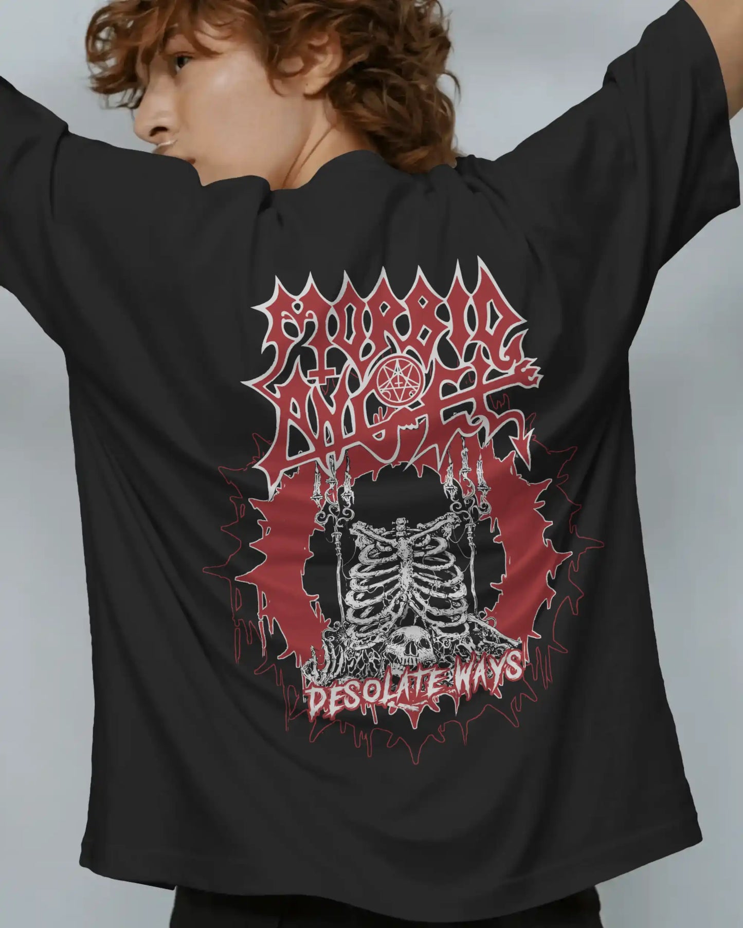 Morbid Angel Oversize T-Shirt 240 GSM – Iconic Music Legends Tee