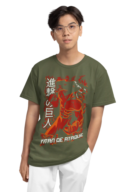 Attack On Titan T-Shirt | Multi-Fit Premium 180 GSM | S-7XL