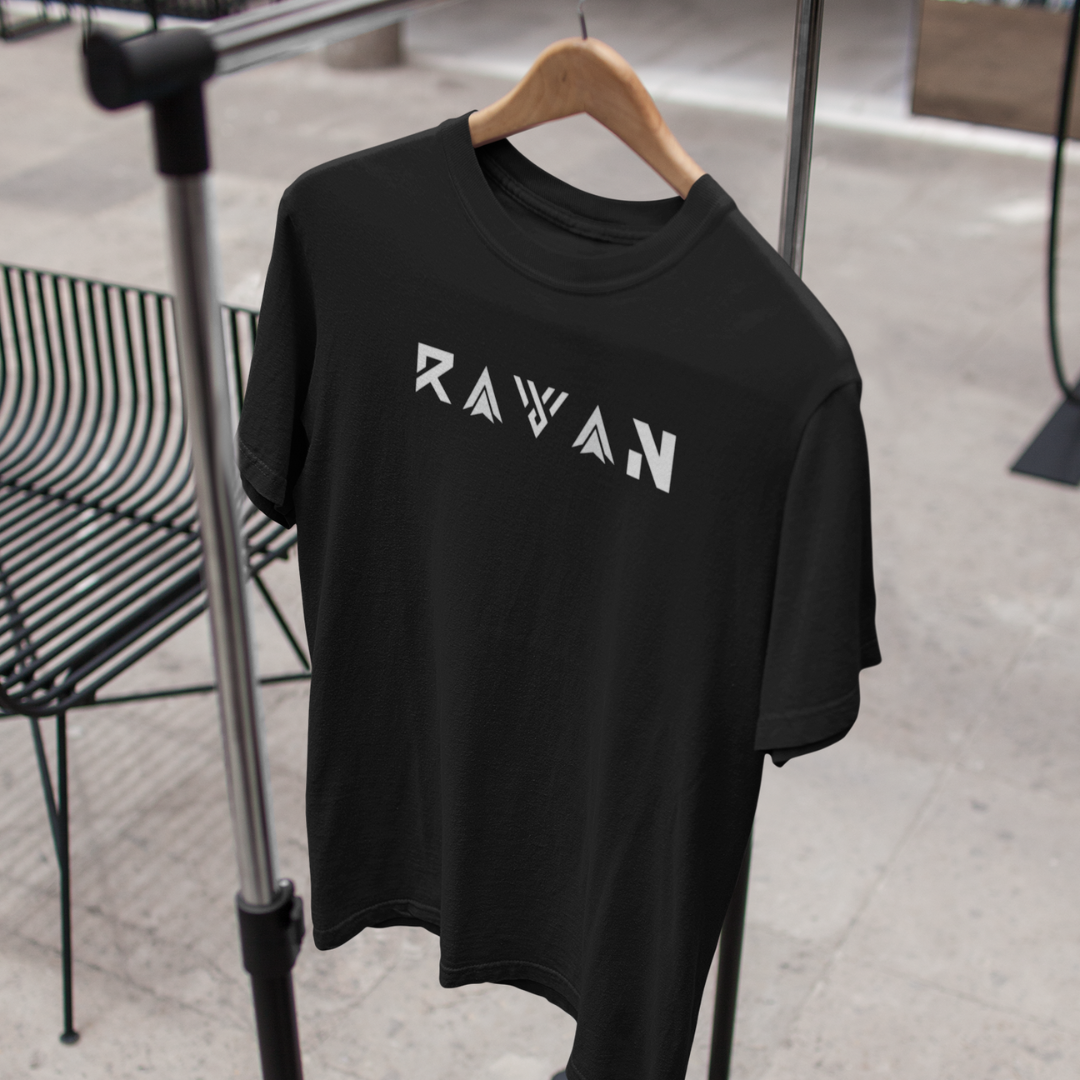 Ravan - The Ten-Headed Titan of Ramayana - Premium Black Tshirt - AWBlack