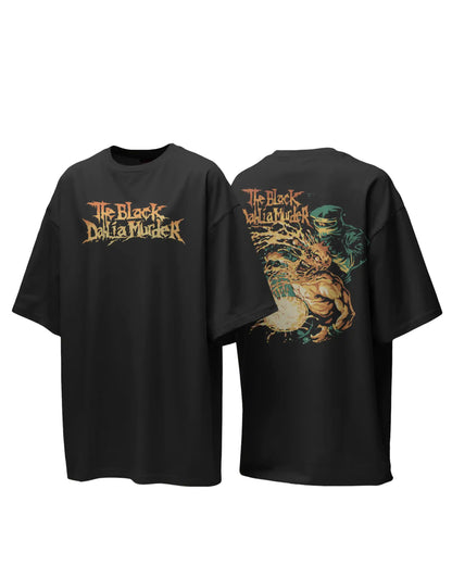 The Black Dahlia Murder Oversized T-Shirt | Heavy Metal Rock Band Graphic Tee | 240 GSM Cotton | XS-2XL | AWBlack