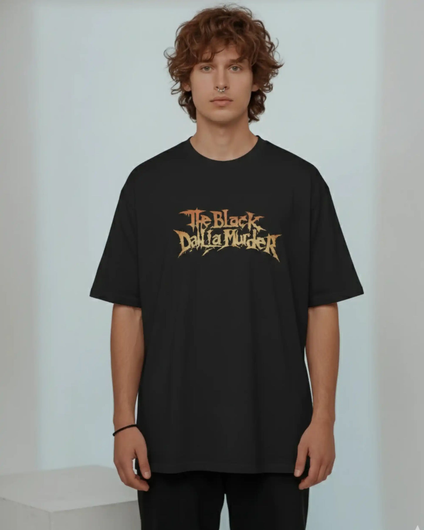 The Black Dahlia Murder Oversized T-Shirt | Heavy Metal Rock Band Graphic Tee | 240 GSM Cotton | XS-2XL | AWBlack