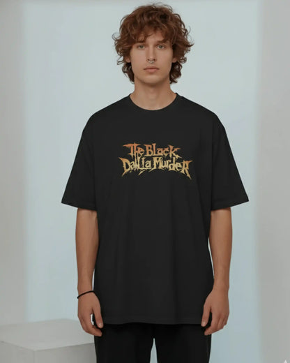 The Black Dahlia Murder Oversized T-Shirt | Heavy Metal Rock Band Graphic Tee | 240 GSM Cotton | XS-2XL | AWBlack