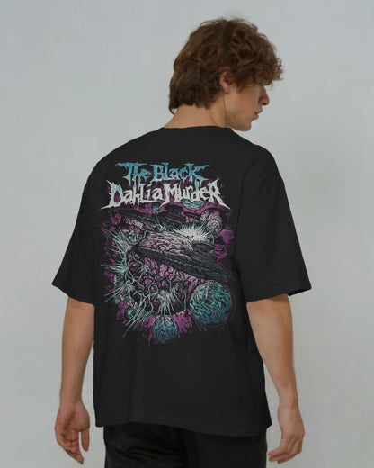 The Black Dahlia Murder V2 Oversized T-Shirt | Heavy Metal Rock Band Graphic Tee | 240 GSM Cotton | XS-2XL | AWBlack