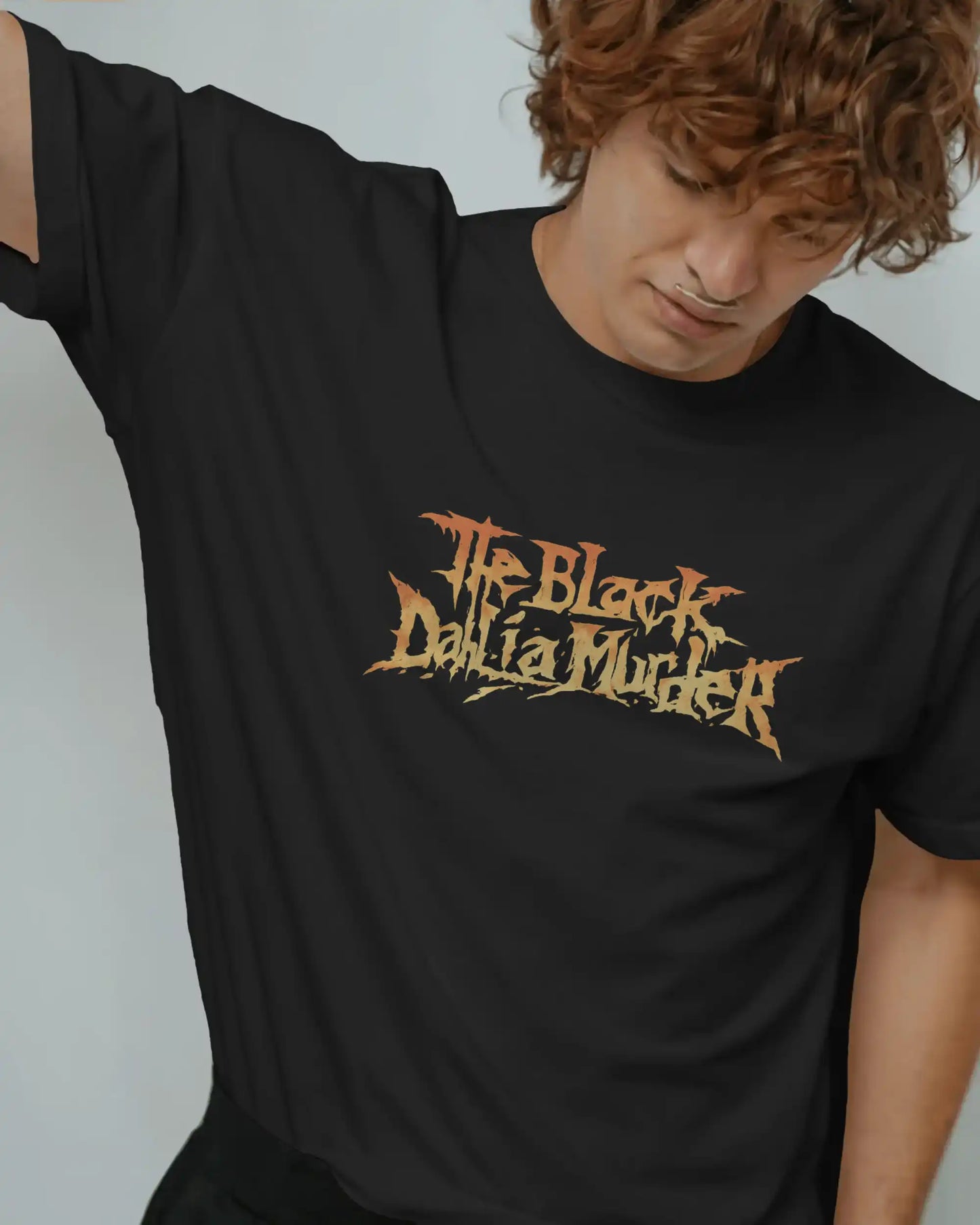 The Black Dahlia Murder Oversized T-Shirt | Heavy Metal Rock Band Graphic Tee | 240 GSM Cotton | XS-2XL | AWBlack