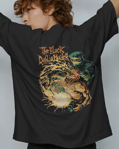 The Black Dahlia Murder Oversized T-Shirt | Heavy Metal Rock Band Graphic Tee | 240 GSM Cotton | XS-2XL | AWBlack