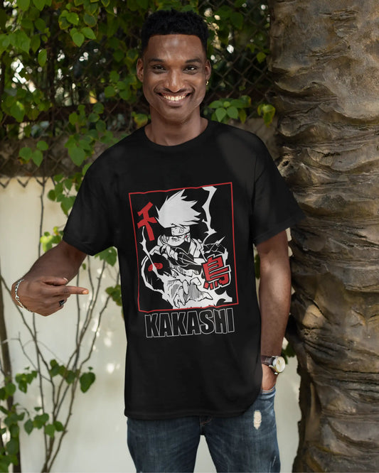 Kakashi Chidori Naruto T-Shirt | Multi-Fit Premium 180 GSM | S-7XL