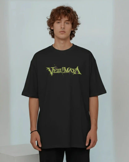 Veil of Maya Oversized T-Shirt | Heavy Metal Rock Band Graphic Tee | 240 GSM Cotton | XS-2XL | AWBlack