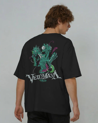 Veil of Maya Oversized T-Shirt | Heavy Metal Rock Band Graphic Tee | 240 GSM Cotton | XS-2XL | AWBlack